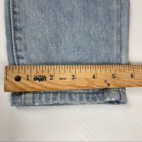 JUSTFAB Jeans Light Blue Wash Mom Boyfriend High Rise Jean Women's 27 - Picture 10 of 10